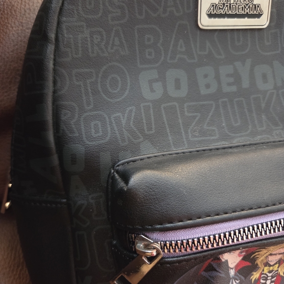 Loungefly Black Anime Character Backpack main image 4